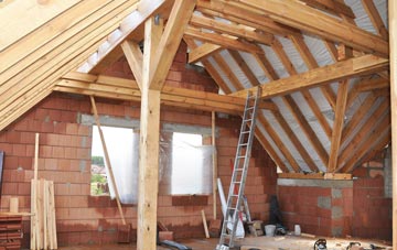 Low Lorton attic trusses